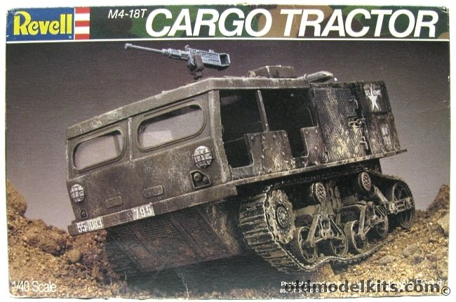 Revell 1/40 US Army 18 Ton M-4 (M4-18T) High Speed CargoTractor, 8307 plastic model kit